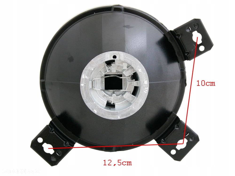 Reflektor Halogen Lampa Smoke Clear z krzyżem VW Golf I 1 74-92 II 2 83-92 - 2