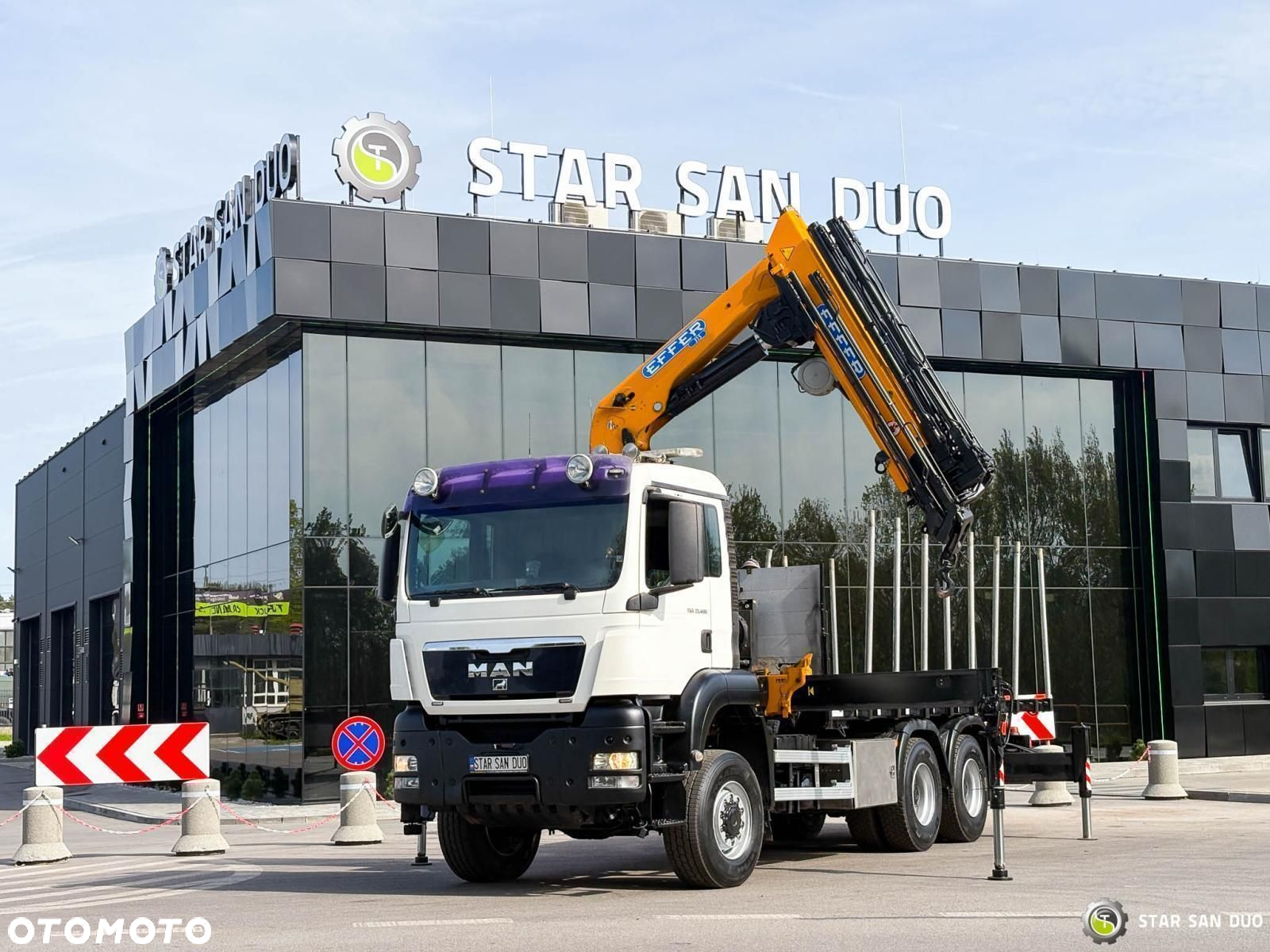 MAN TGS 33.400 6x6 BL EFFER 315/8S  HDS Żuraw Crane 2019 - 9