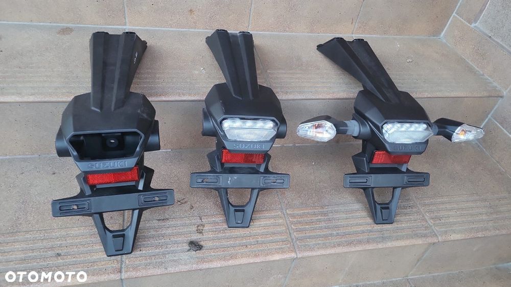 EU Mocowanie Tablicy Ogon Lampa Tył Kierunkowskazy Suzuki GSX 800 GSX-8S 23- - 1
