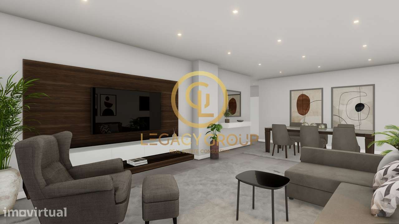 Luxuoso apartamento T2 vista mar, campo e cidade em Loulé - Grande imagem: 2/23