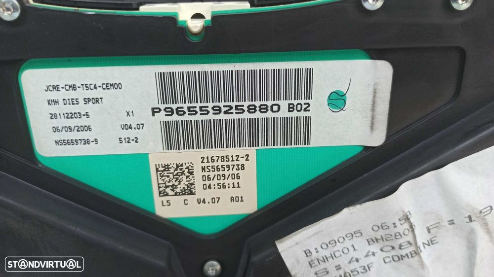 QUADRANTE PEUGEOT 307 BREAK/SW (S2) SW XSI - 2