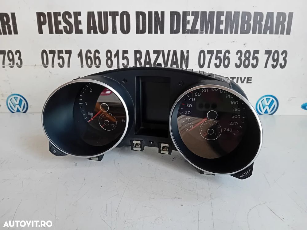 Ceasuri Bord Vw Golf 6 VI Diesel Cod 5K0920861A An 2008-2013 - 5