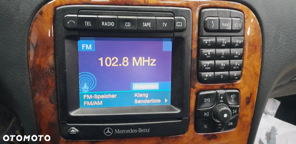 MERCEDES S-KLASA W220 RADIO CD TV NAWIGACJA TELEFON EUROPA - 1