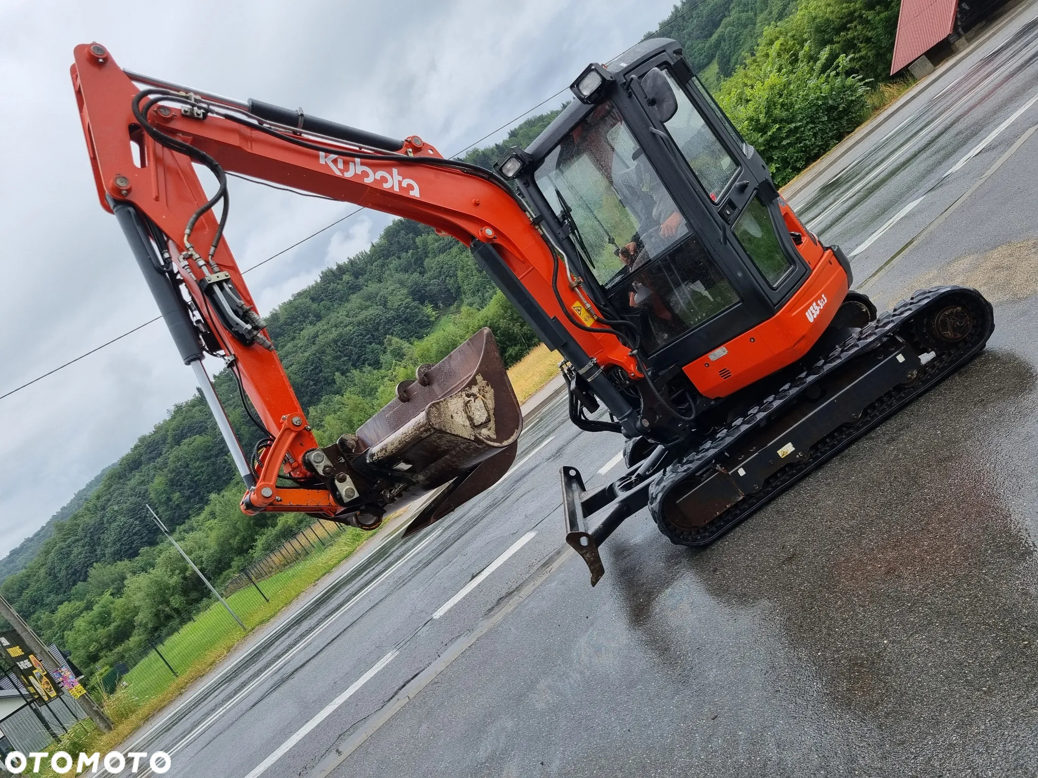 Kubota U35 koparka 3,7 tony 2016r 3sekcje zamki na tłokach  z Norwegi JakNowa 1650h - 2
