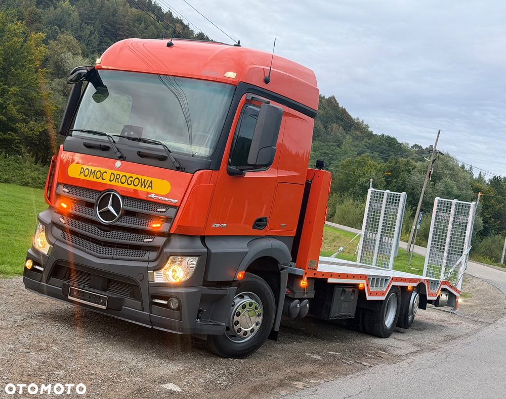 Mercedes-Benz ACTROS 480 KM Pomoc Drogowa Ocynk Waga 6x2 PERFEKCYJNY Niski Przebieg