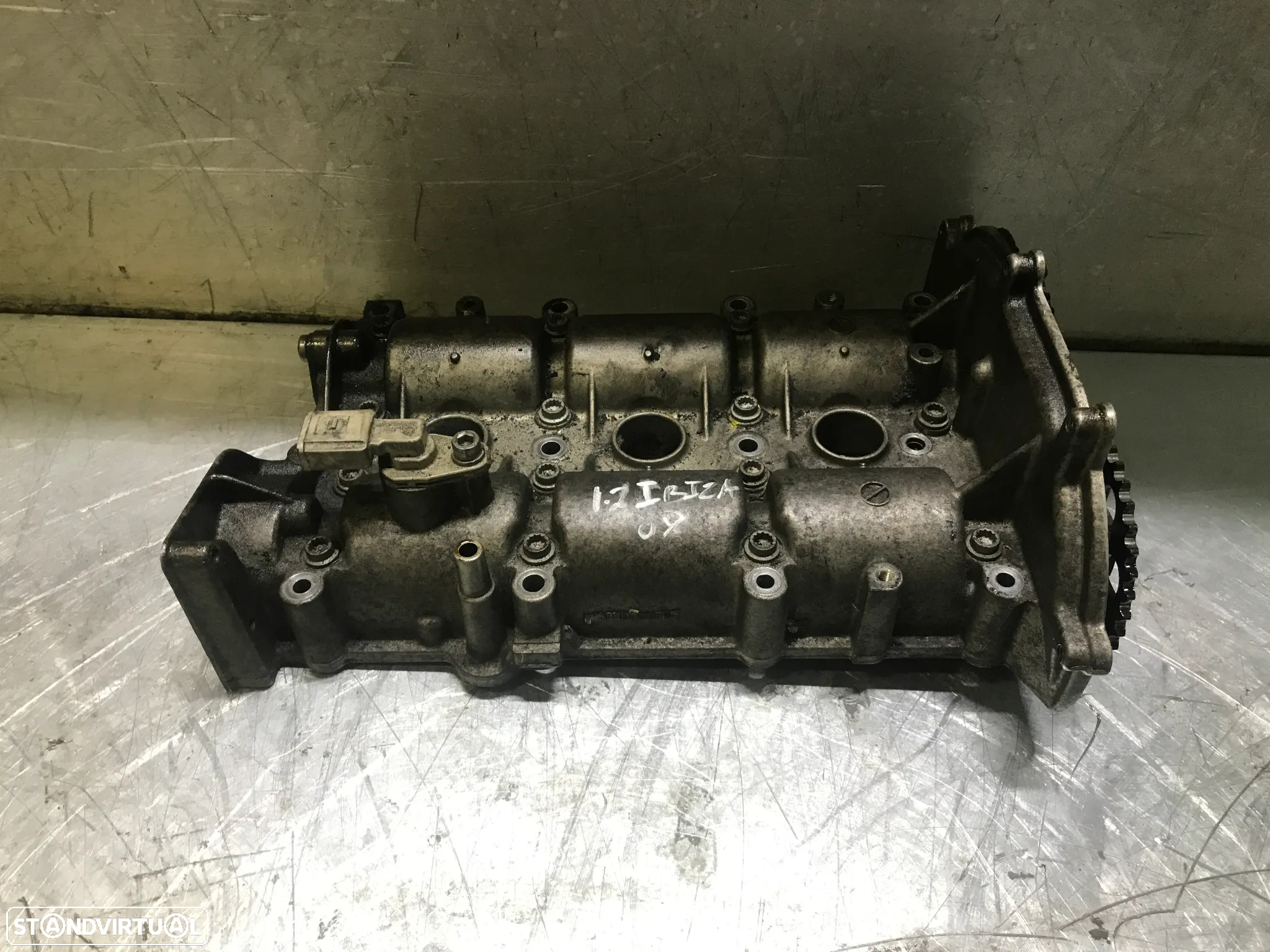 TAMPA DE VALVULAS / BERÇO COM CAMES SEAT IBIZA / VOLKSWAGEN POLO 1.2 12V (AZQ BMW BZG BXV CGP) - 5