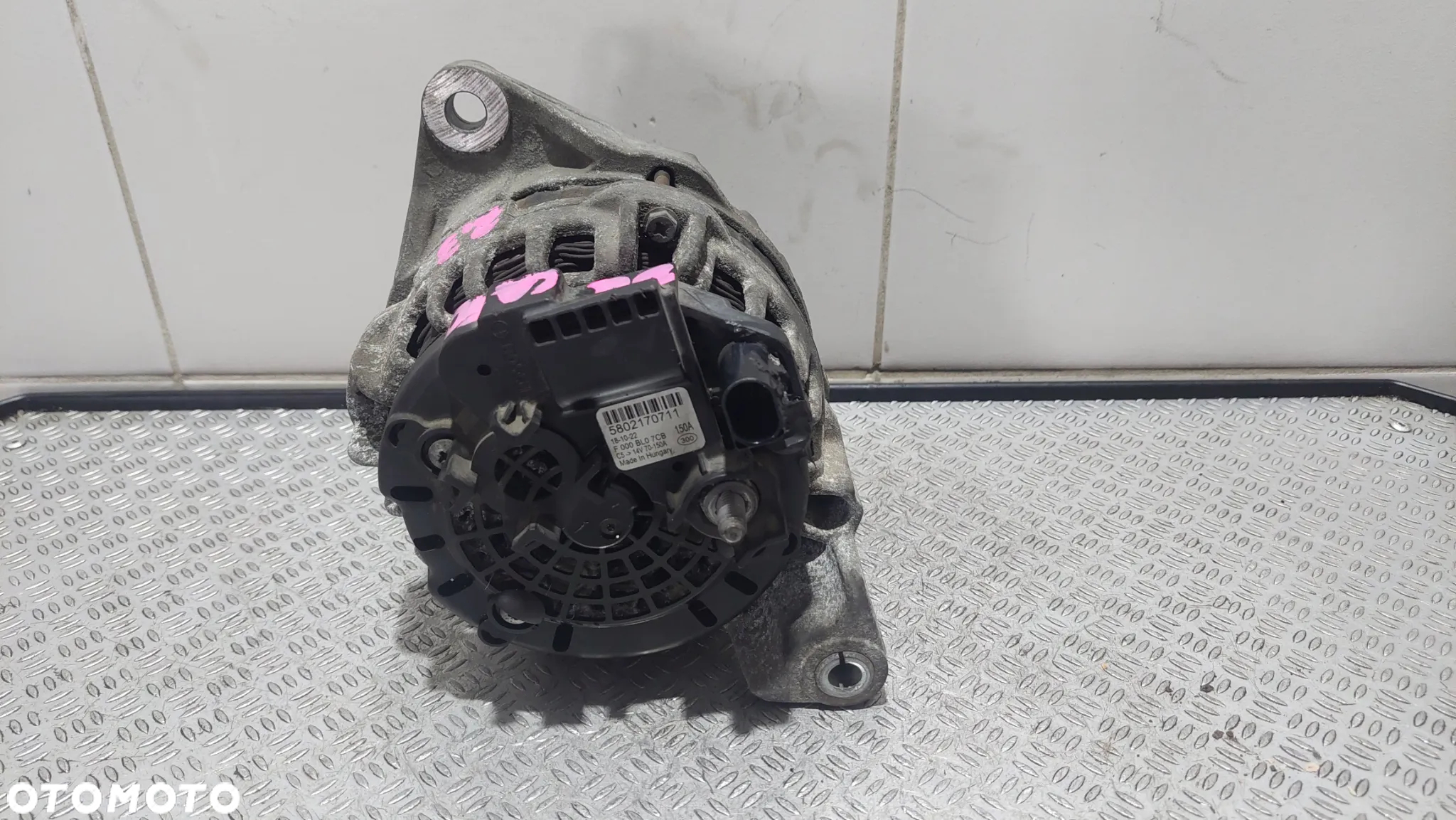 ALTERNATOR ORYGINAŁ FIAT DUCATO III 2,3 NR 5802170711 - 3