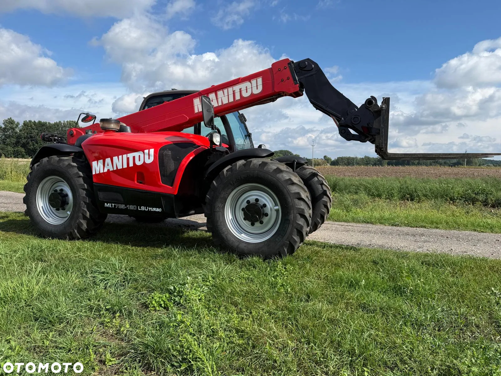 Manitou Ładowarka teleskopowa Manitou MLT 735-120 LSU 2016 ROK Dobrze utrzymana Niski przebieg 4900 MTG - 4