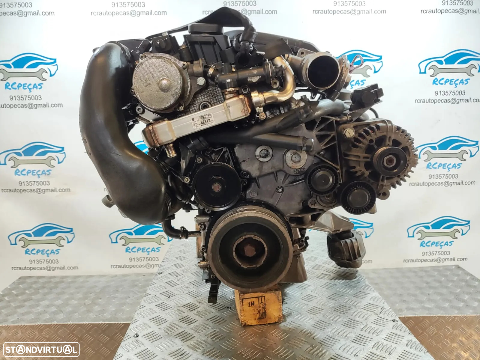 Motor Completo BMW M47D20 M47 204D4 122cv 16v Diesel Serie 1 3 318d 118d Bosch - 6