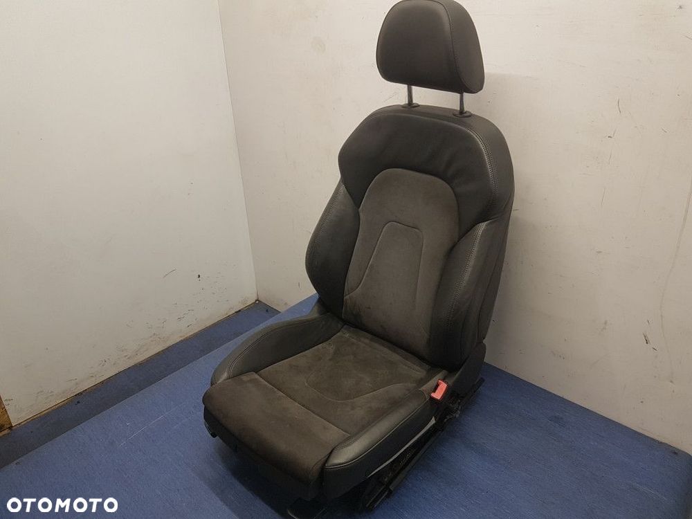 AUDI A5 8T FOTEL PASAŻERA PÓŁ SKÓRA - 6