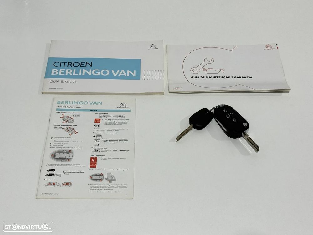 Citroën BERLINGO 1.5 BLUEHDI 102 CV - 3 LUGARES - IVA DEDUTIVEL - 8