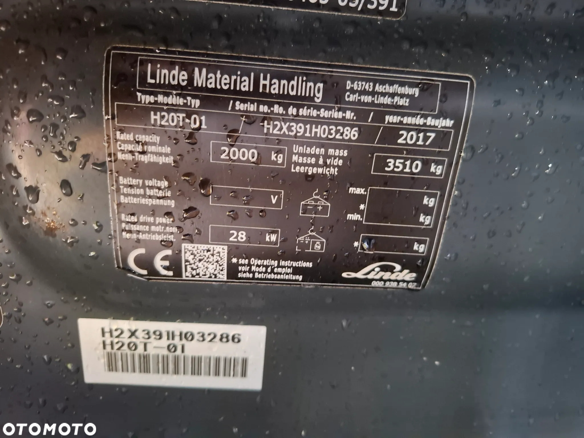 Linde H20 - 7