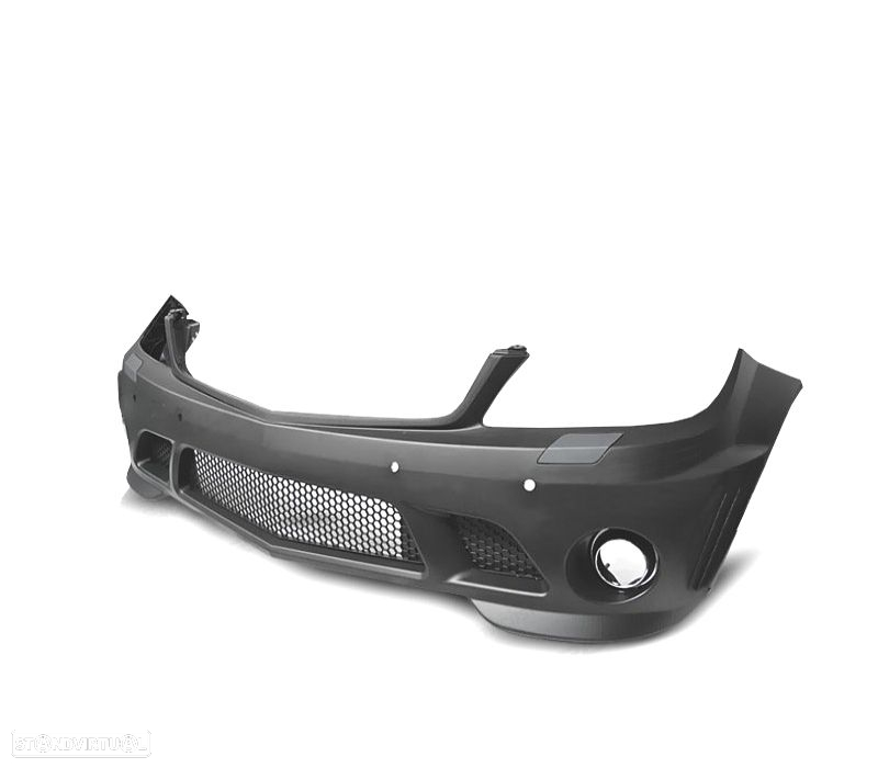 PÁRA-CHOQUES FRONTAL MERCEDES W204 07-11 LOOK AMG C63 PDC SRA PDC - 2