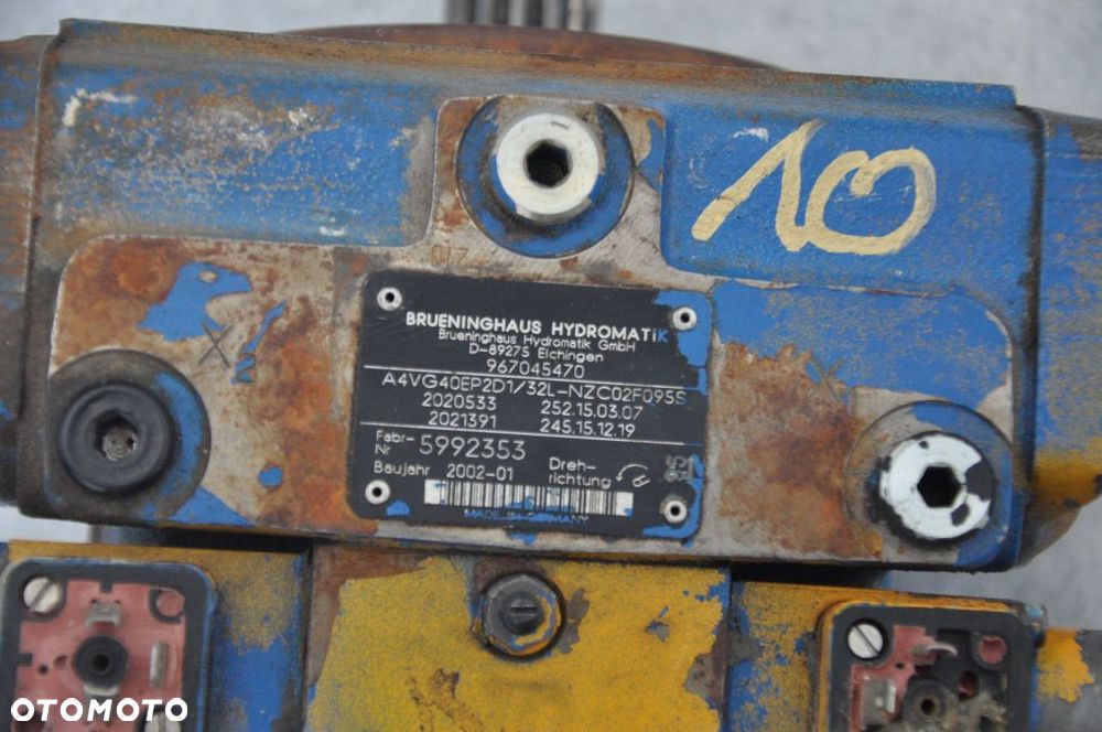 POMPA JAZDY HYDRAULICZNA TYP A4VG40EP2D1/32L-NZC02F095S - 4