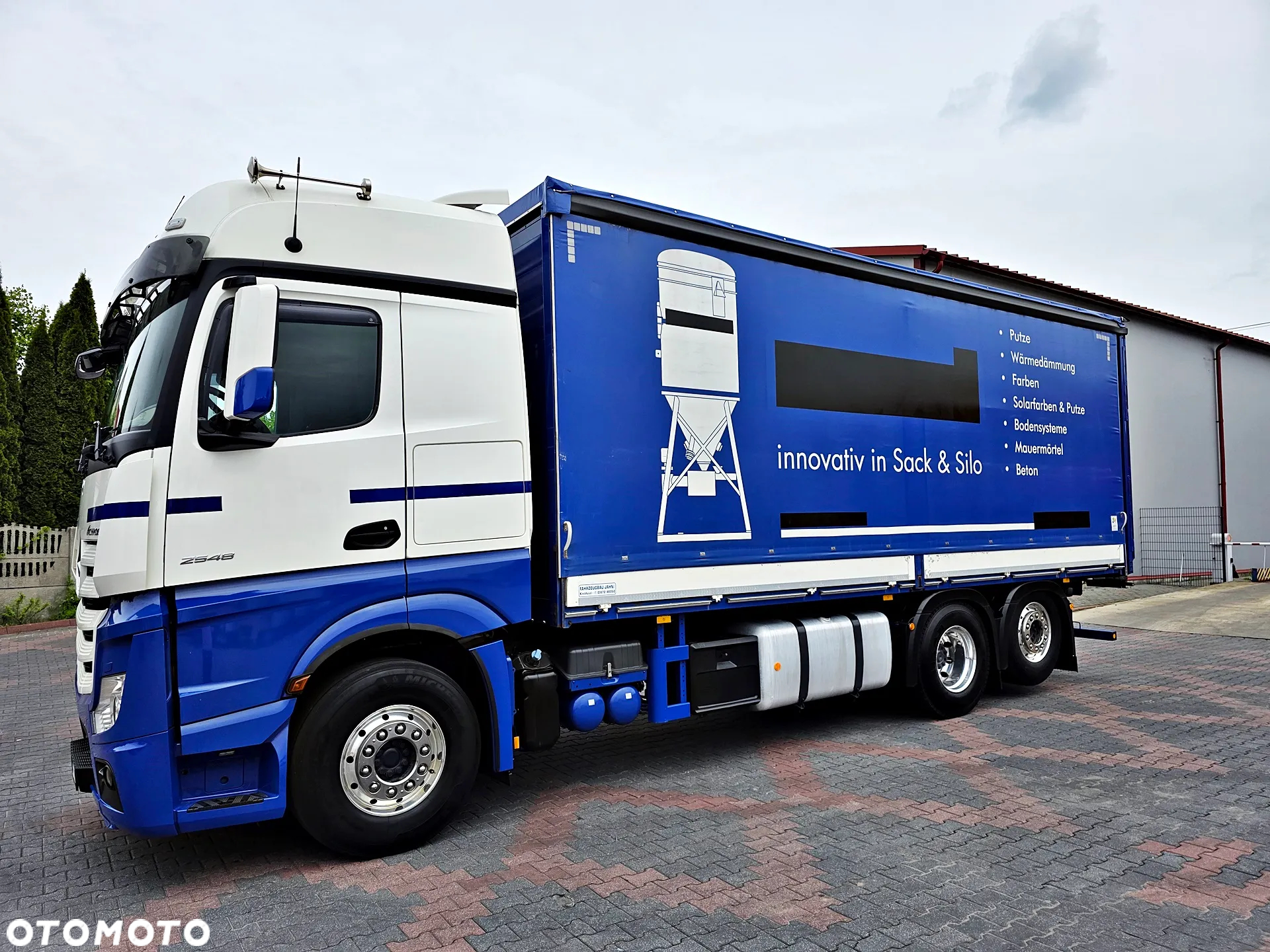 Mercedes-Benz Actros 2548 / Burto Firanka / Alufelgi / Klima postojowa / Xenon - 4