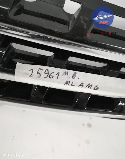 Grila Centrala Radiator originala Mercedes-Benz M-Class W166 2011 2012 - 5