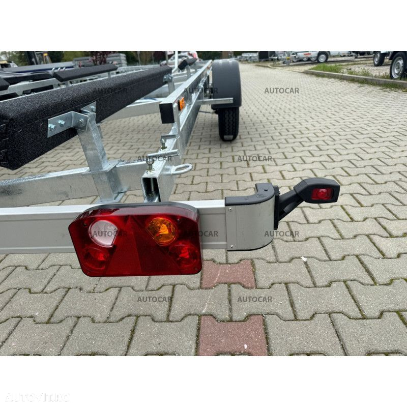 Autocar Remorca pentru transport  barci cu doua axe si frana P3500-8,5 eco - 9
