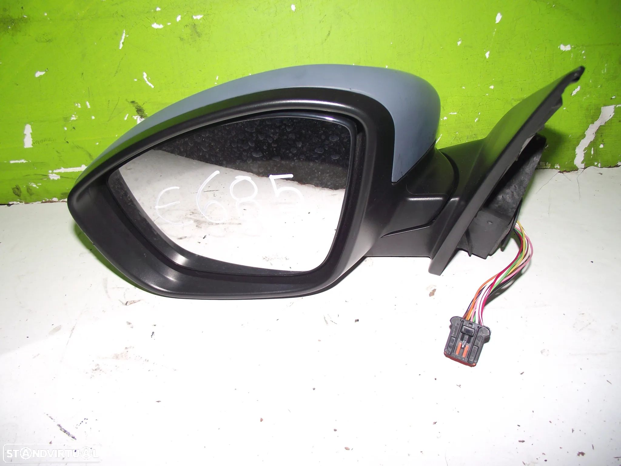 Espelho Rebatível Elétrico Esquerdo Peugeot 308 II -  98261676XT - 2013 / 2017 - 1