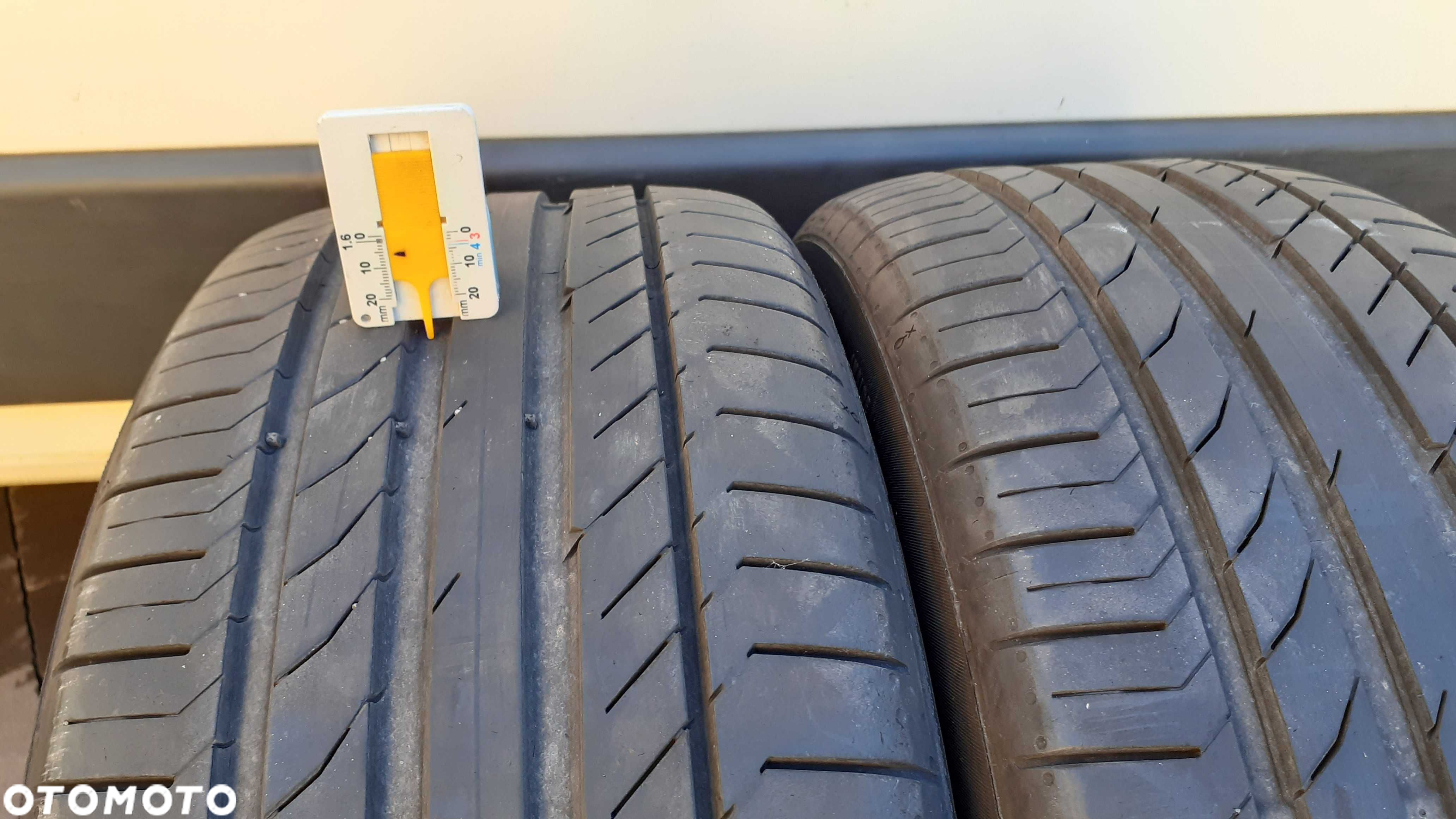 Opony 2x CONTINENTAL Sport Contact 5 235/45R19 99V 6-6,5 mm, 2018r. - 6