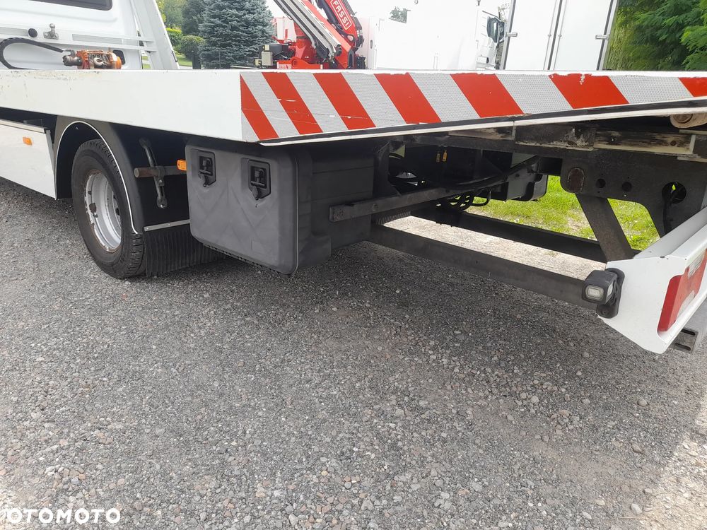 Iveco DAILY 70c17 72c17 Dmc 7200kg PLATFORMA płyta hydrauliczna najazd LAWETA Pomoc drogowa Digicross , RADIO, jeden właściciel z Niemiec - 9