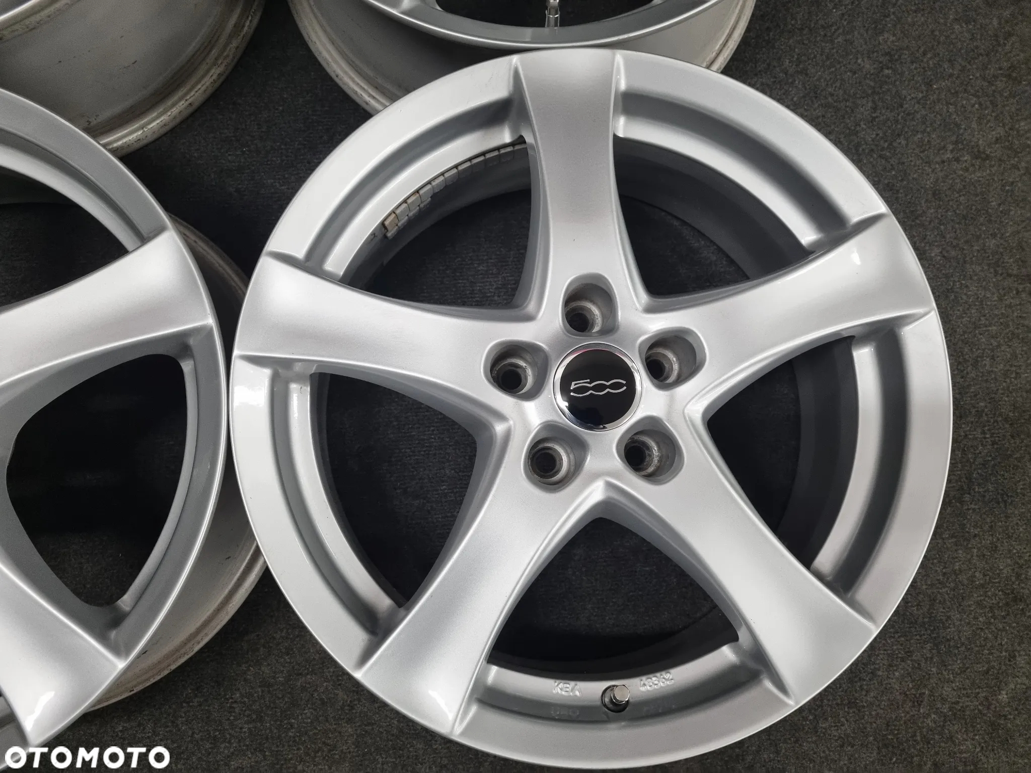 Alufelgi Borbet Fiat 500X, Fiat Croma 17 cali 5x110 4szt. ŁADNE! - 7