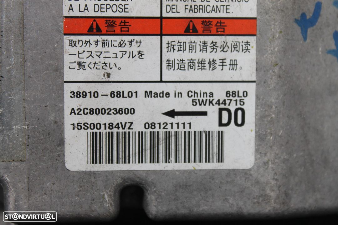 Centralina de Airbag Suzuki Swift de 2007 - 2
