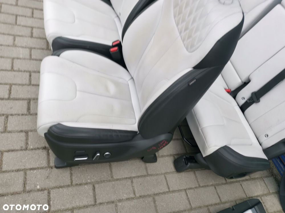 HYUNDAI SANTA FE IV LIFT KOMPLET FOTELI SKORA FOTELE KANAPA BOCZKI 5 OSÓB - 5