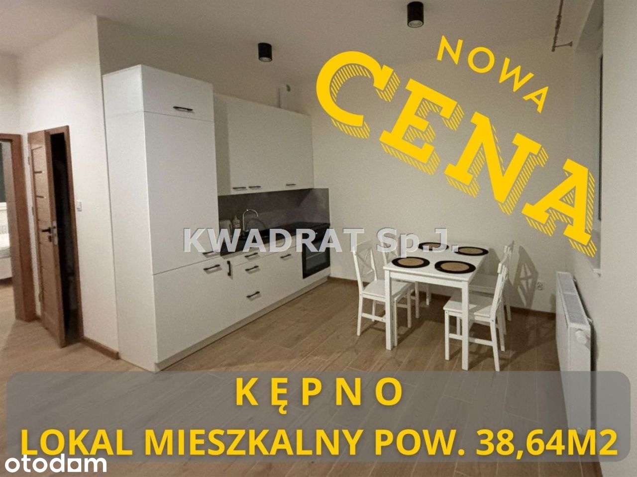 Nowy, ubeblowany lokal mieszkalny Kępno pow. 38,64