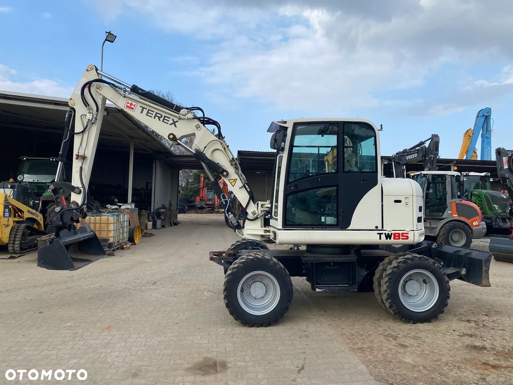 Terex TW85, 5100 MTH, 2 ŁYŻKI, RAMIĘ 3X ŁAMANE, KRÓTKI TYŁ, Z NIEMIEC, - 2