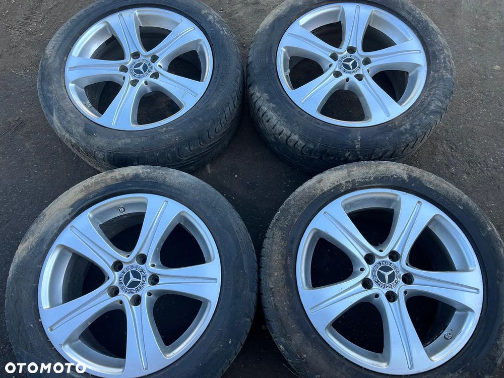 Alufelgi 17 cali 4 sztuki bez opon A2134011200 7.50x17H2 ET40 Mercedes E Klasa W213 - 1