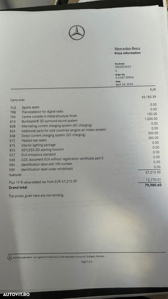 Mercedes-Benz C 400 e 4Matic 9G-TRONIC AMG Line - 17