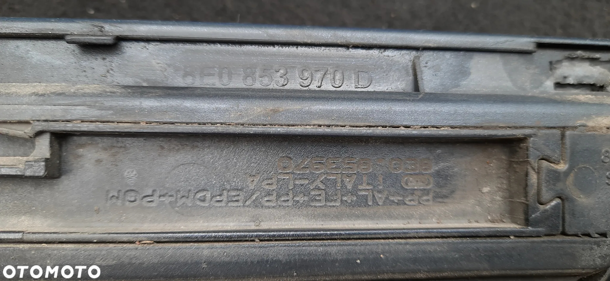 Listwa Listwy Drzwi S-Line Dolne Komplet Audi A4 B6 B7 Oryginalne 8e0853960c 8e0853959c  8e0853970d 8e0853969d - 8