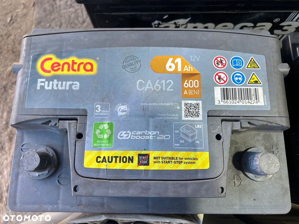 AKUMULATOR BATERIA AMEGA3 100Ah 850A JENOXCLASSIC 80Ah 700A CENTRA FUTURA CA612 61Ah 600A BANNER 60Ah 480A FORSE 60 60Ah 600A HUSKY 63Ah 640A VARTA BLUE DYNAMIC D47 60Ah 540A VARTA BLUE DYNAMIC EFB N65 65Ah 650A - 4