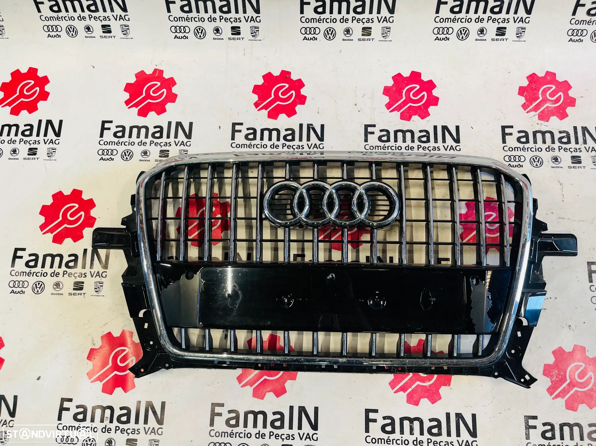 GRELHAS PARACHOQUES FRENTE X2 GRELHA AUDI Q5 8R0853651S/8R0853651AB - 1
