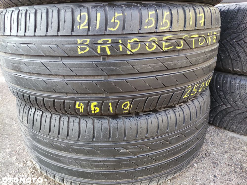 215/55R17 94V Opony Letnie Lato BRIDGESTONE TURANZA T001 Legnica ALU-RAD 215/55 6,5mm - 4