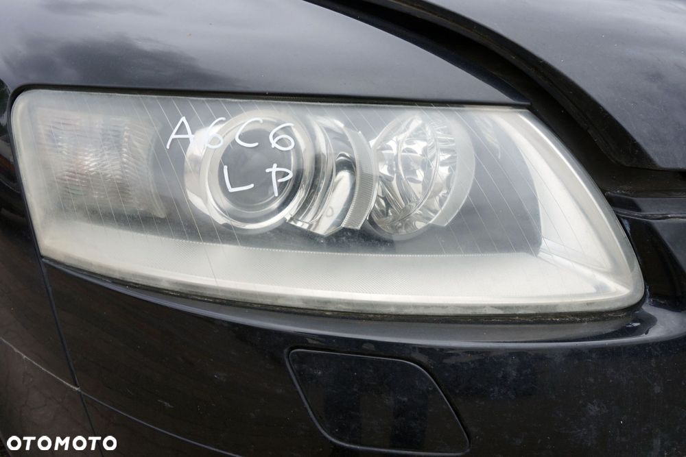 MASKA ZDERZAK BŁOTNIKI LAMPY A6 C6 LZ9Y  AUDI 2004-2008 CZARNY PRZÓD KOMPLETNY - 19
