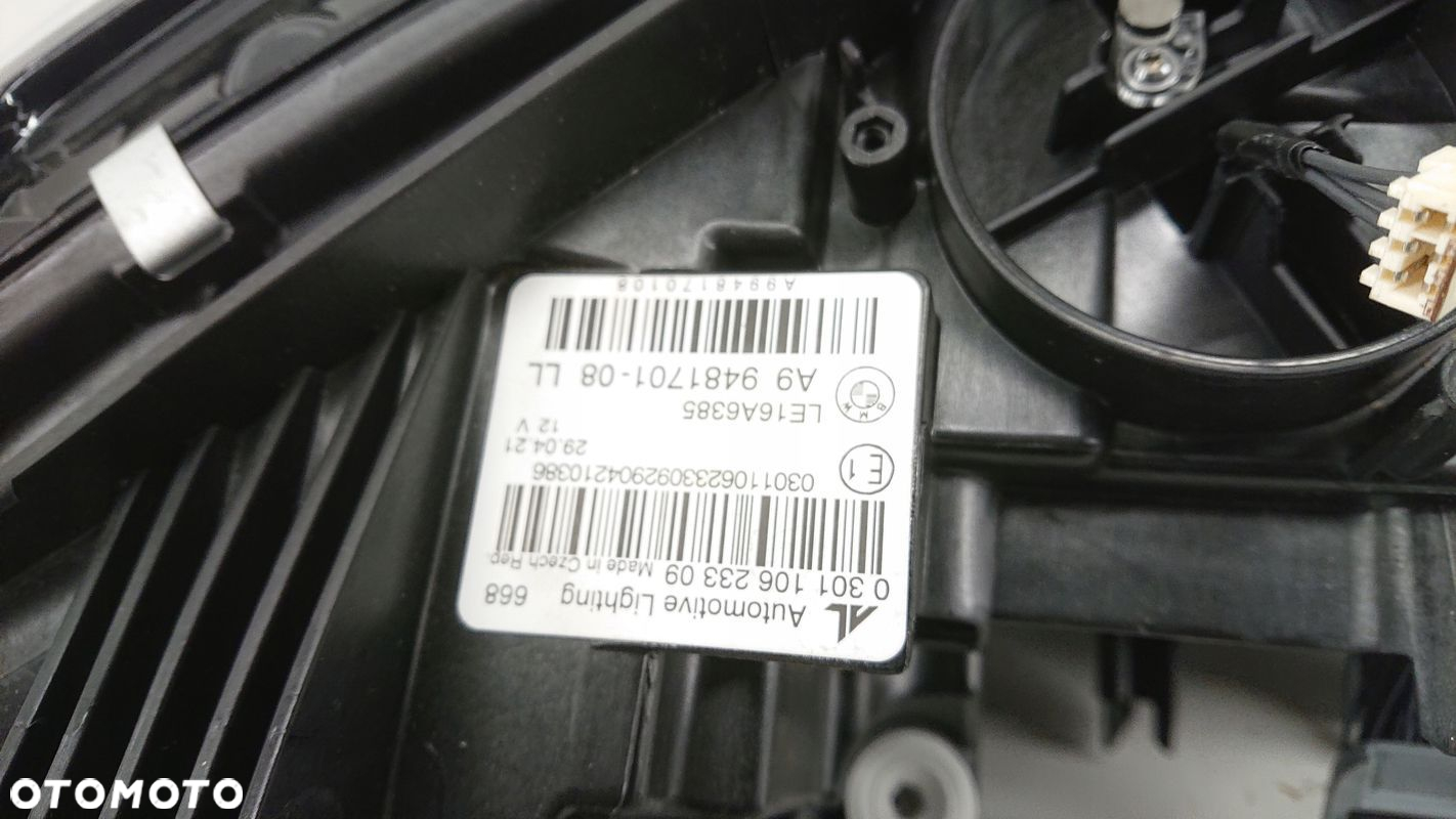 BMW 3 G20 G21 LED lampa lewa przednia - 8