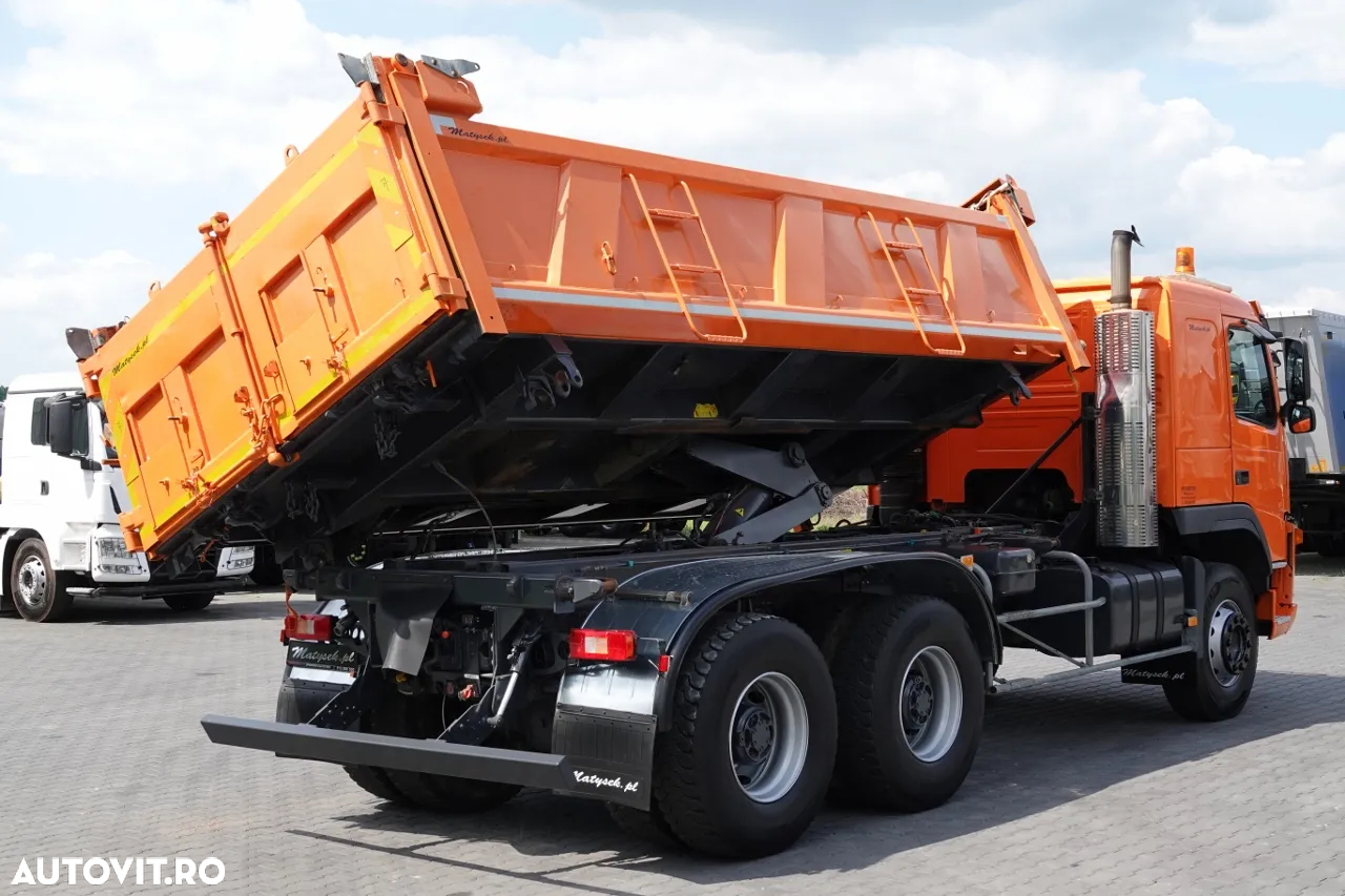 Volvo FM 12.420 / 6x4 / TIPPER / HYDROBLANTA / SPECIAL / CAMION FATA / BORDMATIC / MANUAL / IMPORTAT - 7