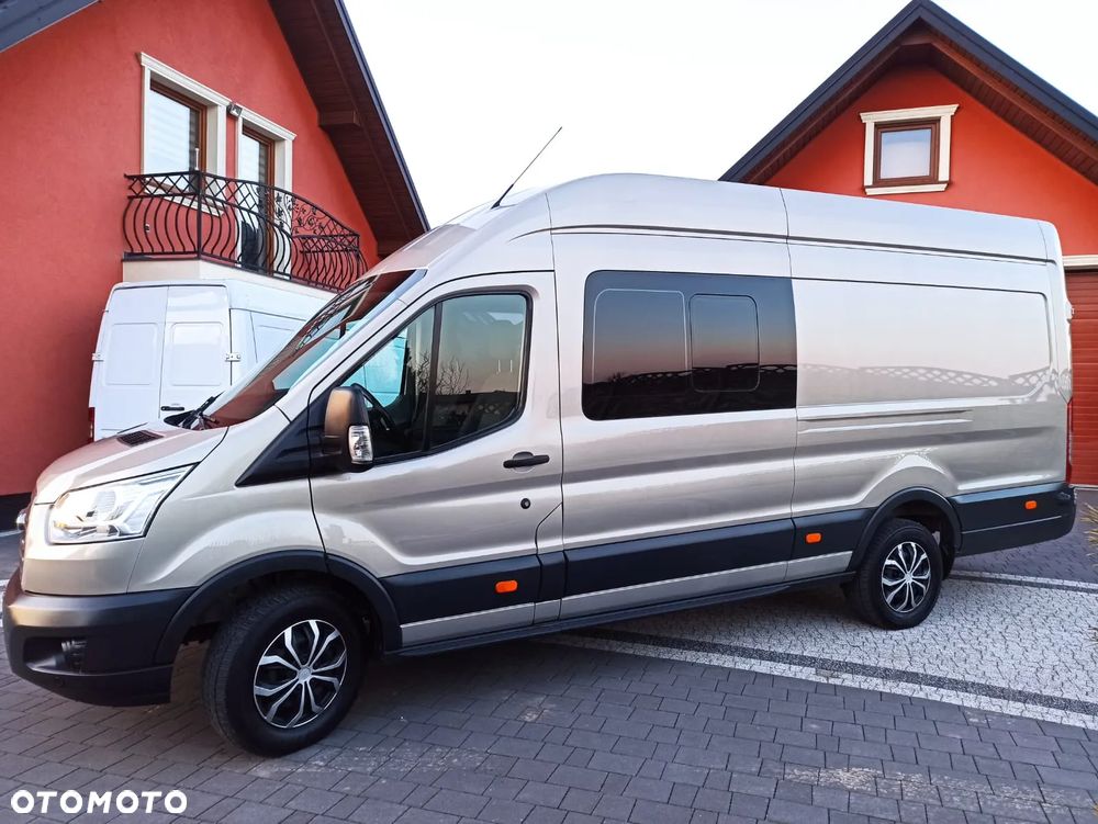 Ford TRANSIT 2.0 TDCi 170KM * JUMBO * BRYGADOWY 6 osób * BOGATY * SUPER STAN! - 7
