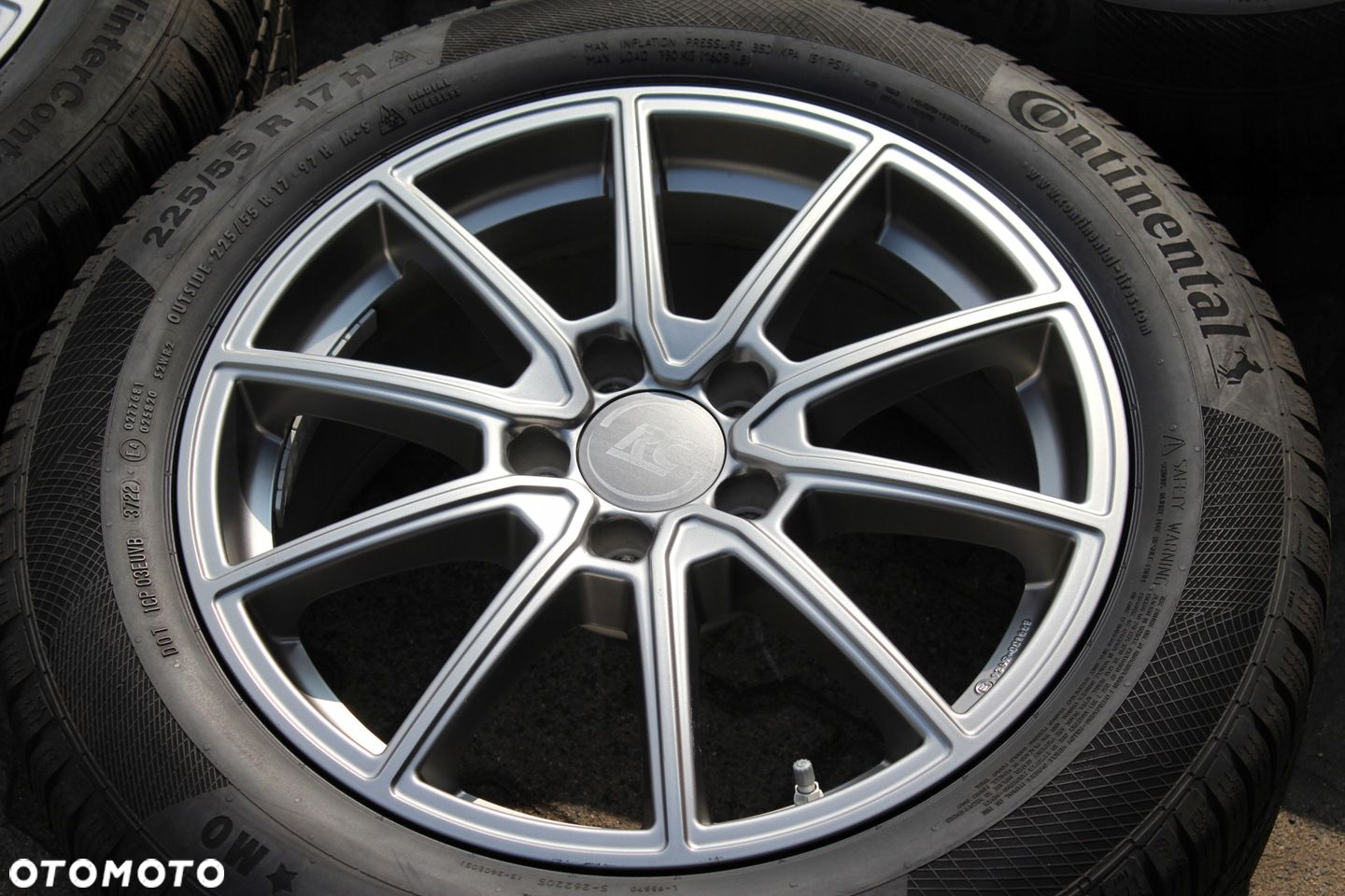 RC DESIGN 17cali 5x112 ET40 7,5J AUDI SKODA VW MERCEDES - 7