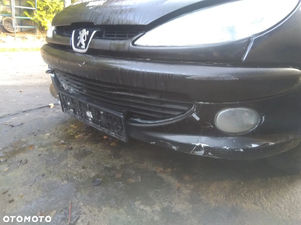 Peugeot 206 cc zderzak przedni - 2