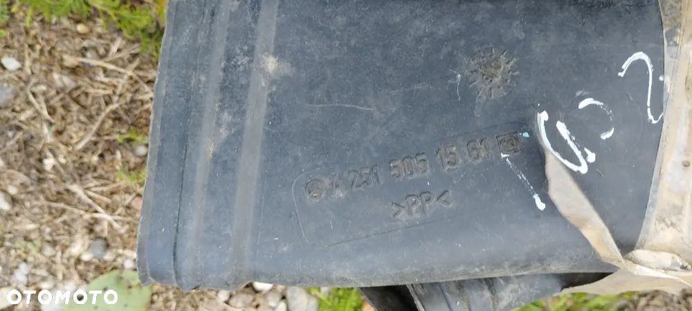 MERCEDES R 251 wlot rura dolot łapacz - 2
