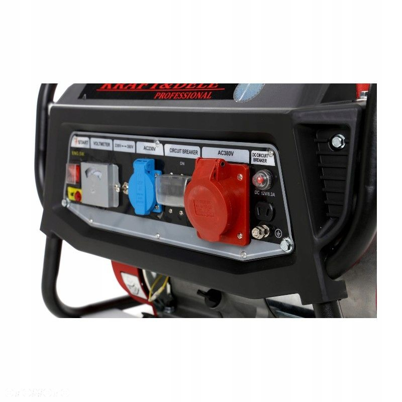 AGREGAT PRĄDOTWÓRCZY 7KM 3 FAZOWY GENERATOR PRĄDU 3000W 12/230/380V KD137 - 6