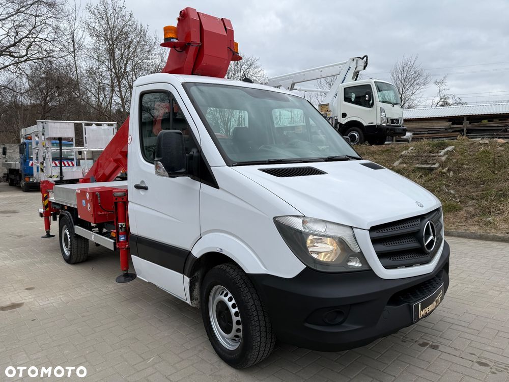 Mercedes-Benz Podnośnik Koszowy Zwyżka Ruthmann TB220 22 metry 14 w Bok Udt jak Wumag Multitel Gsr - 3