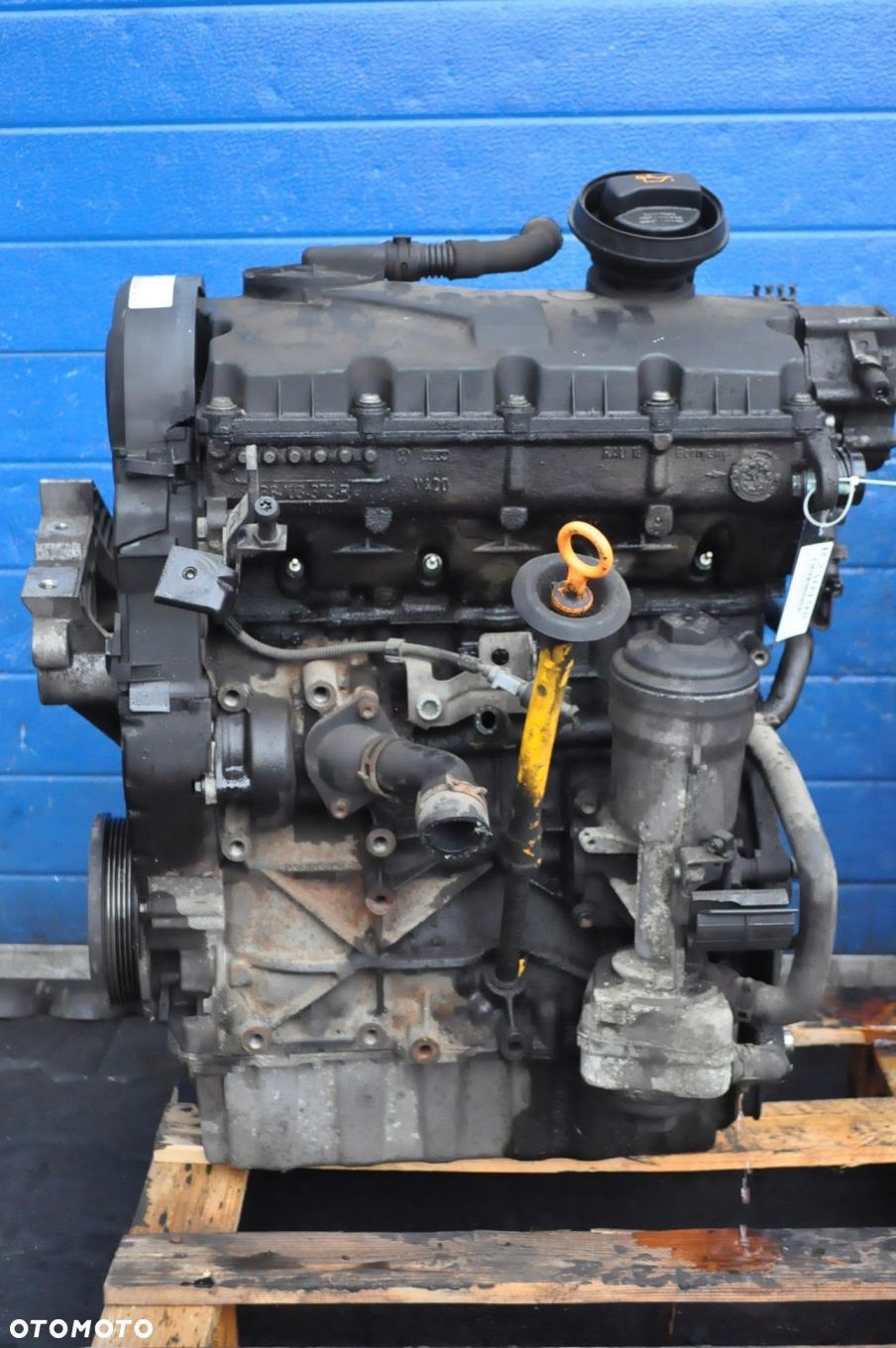 VW PASSAT B6 BOLF V A3 8P OCTAVIA LEON II 1.9 TDI 105KM SILNIK BKC 288tys - 1