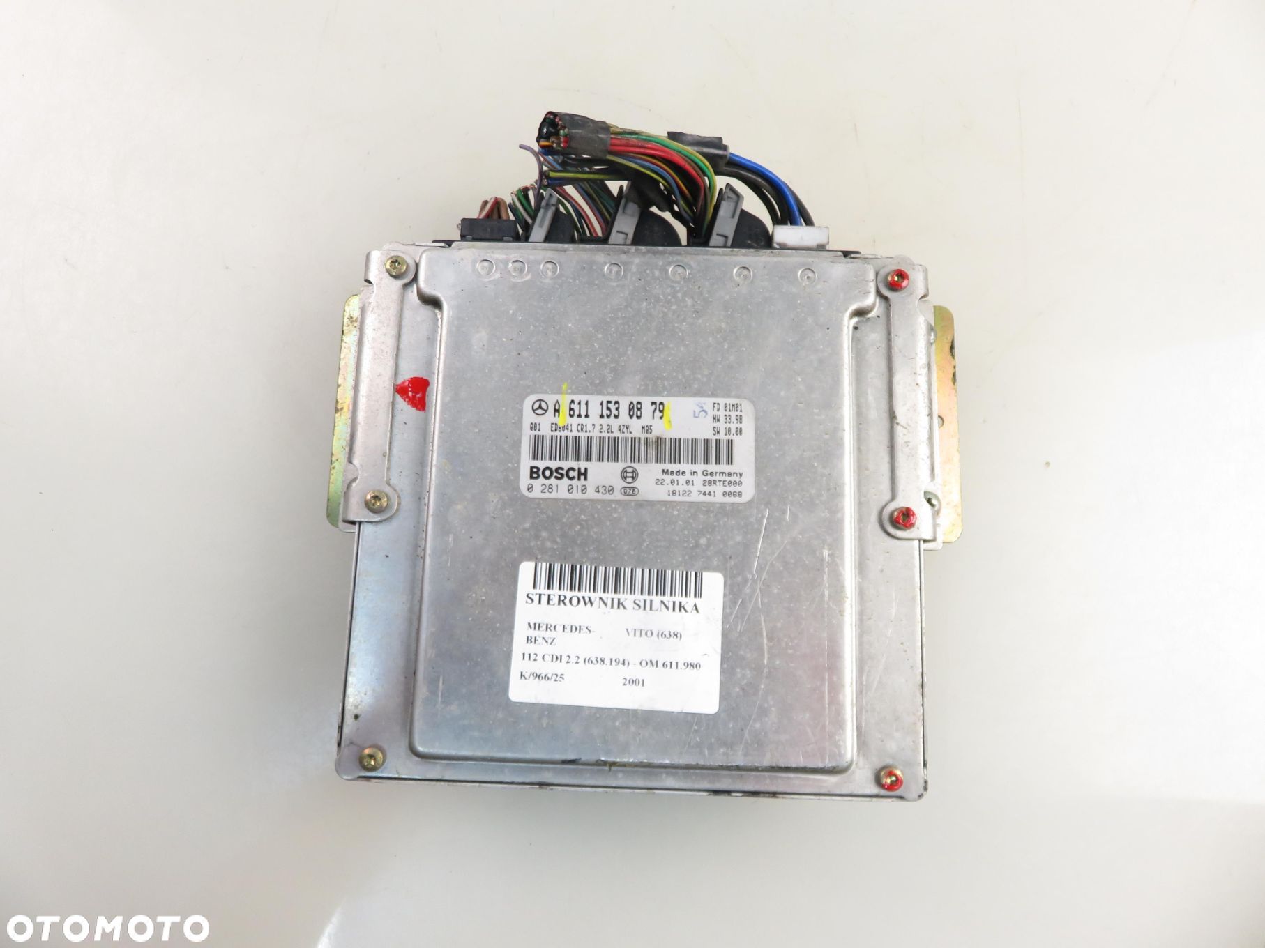 STEROWNIK MERCEDES VITO (638) 112 CDI 2.2 122  - OM 611.980 6111530879 - 1