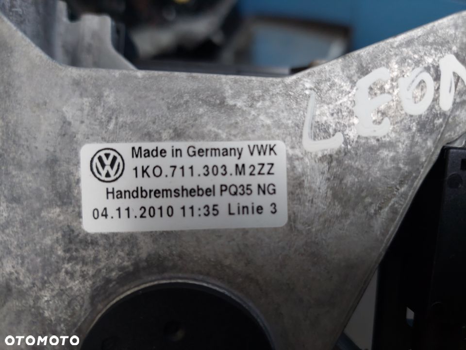 Dźwignia hamulca ręcznego Seat Leon II 1K0711303M - 3
