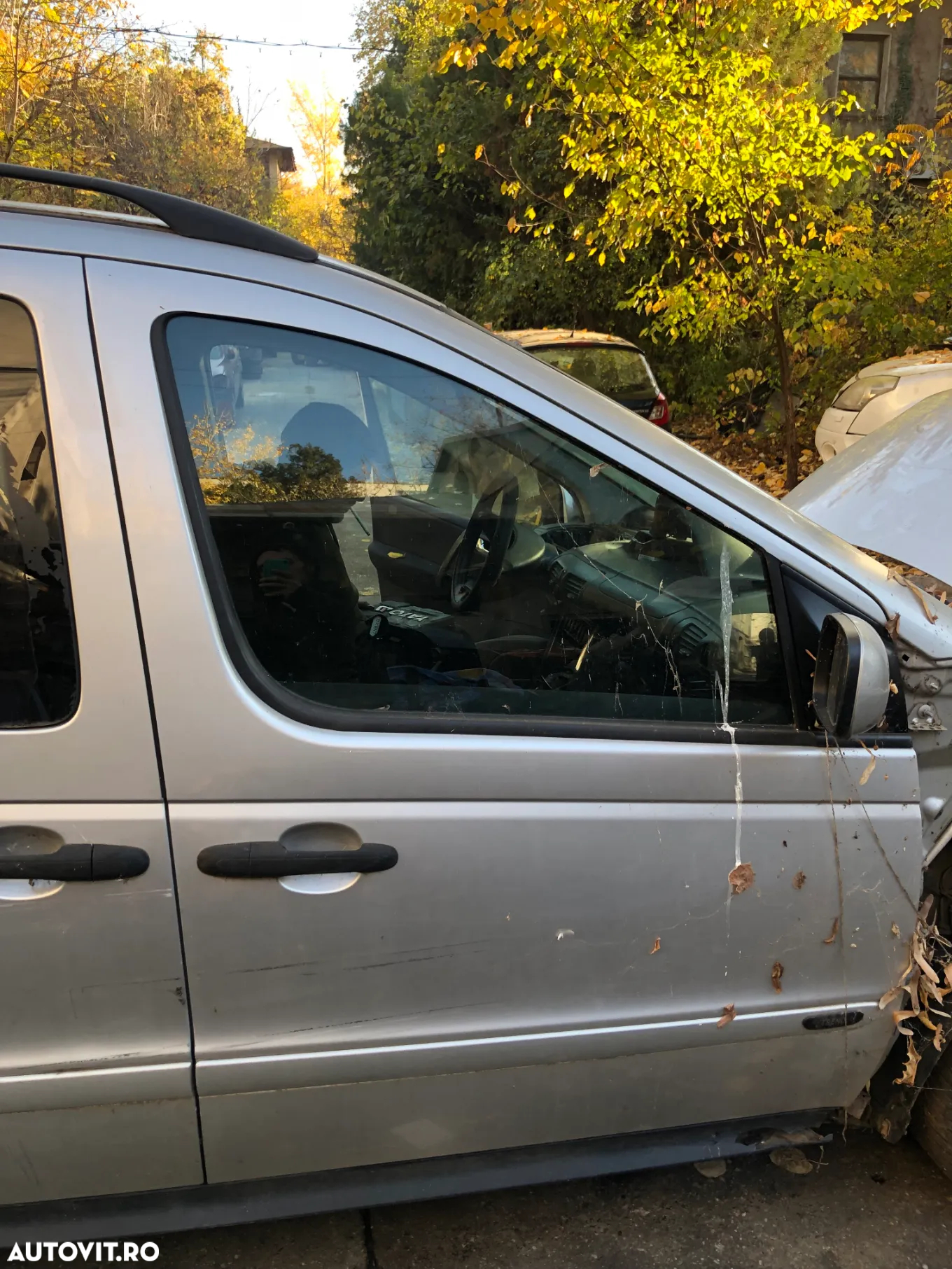 Usa dreapta fata Mercedes Benz Vaneo gri argintiu 2004 - 4