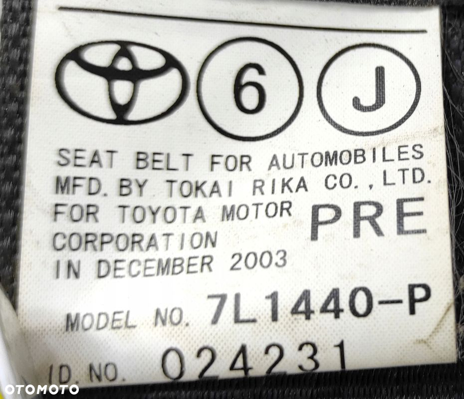 TOYOTA YARIS VERSO I PAS PRAWY PRZEDNI PASAŻERA - 4