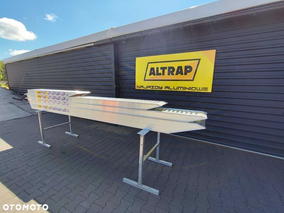 ALTRAP Najazdy aluminiowe 3m 14T 3150 zł komplet Certyfikat - 2